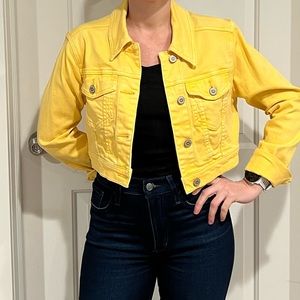 Hollister Crop Jeans Jacket